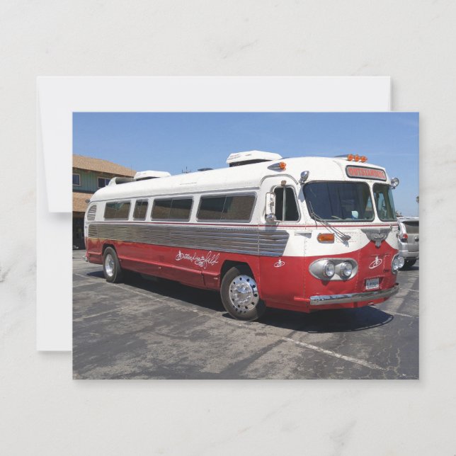 Photo de bus rétro exceptionnel (Devant)