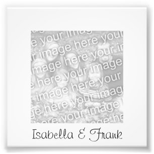 Photo de cadre blanc