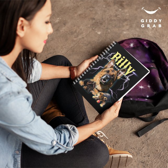 Photo de chien personnalisée Bootleg tendance 90s (Créateur téléchargé)