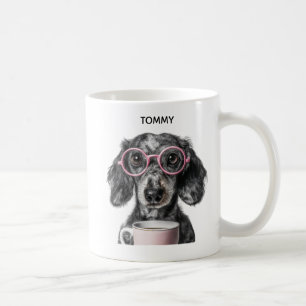 Photo de chien personnalisée Tasse de café avec