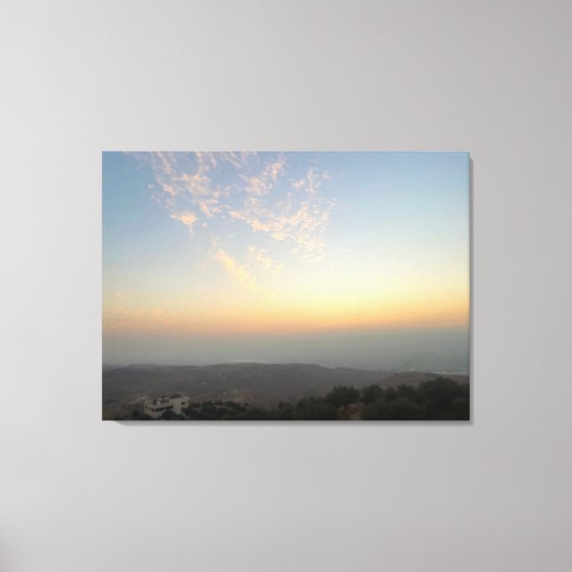 photo de ciel , Impression sur toile tendue (Recto)