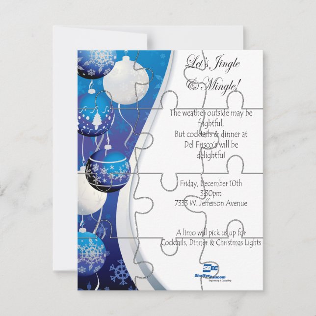 Photo de commande spéciale "Faux" Puzzle vertical (Devant)