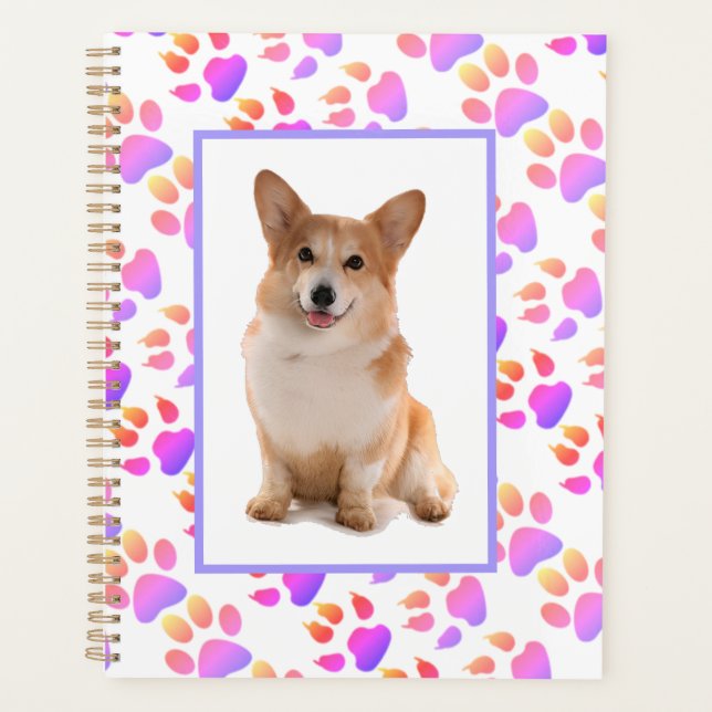 Photo de corgi personnalisé (Devant)