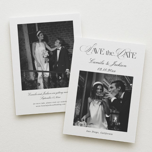 Photo de Faire-Part de Mariage à l'ancienne Victor (Créateur téléchargé)