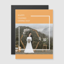 Photo de famille élégante & Joyeux jour de Thanksg