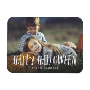 Photo de famille Halloween Keepsaké Magnet cadeau