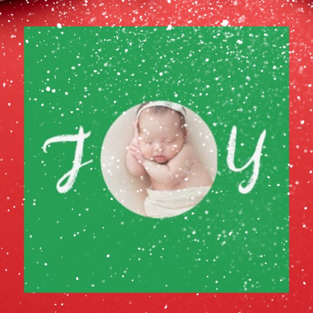 PHOTO DE FAMILLE MODERNE DE NOËL  (Créateur téléchargé)