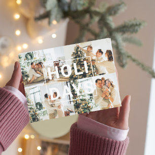 Photo de famille Noël Quatre Carte postale vacan