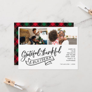 Photo de famille religieuse bénie Noël