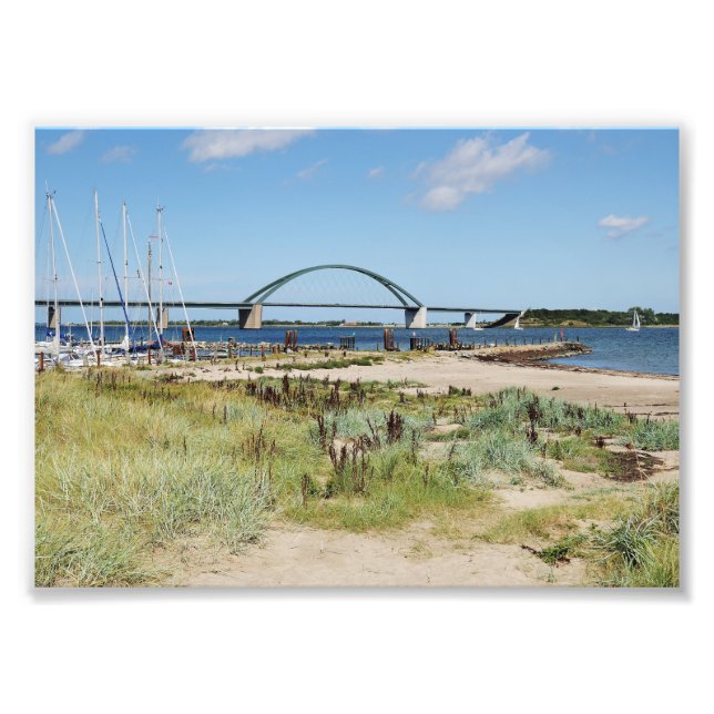 Photo de Fehmarnsundbrücke et de Fehmarnsund (Devant)