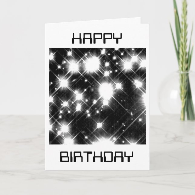Photo de Hubble : Carte d'anniversaire blanche (Devant)