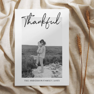 Photo de la famille bon thanksgiving Merci