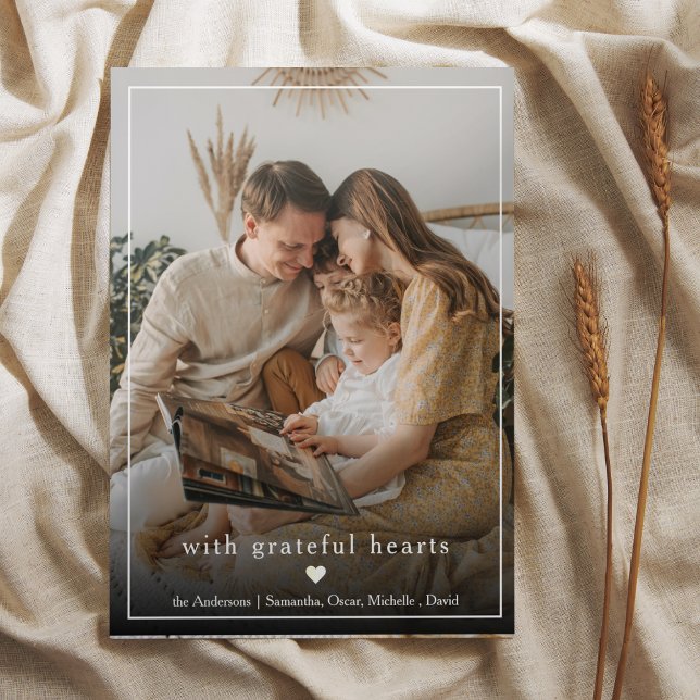 Photo de la famille Collage | Nom de famille et de (Créateur téléchargé)