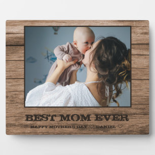 Photo de la fête des mères personnalisée Plaque Co