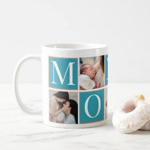 Photo de la Fête des Mères sur mesure Collage Mug