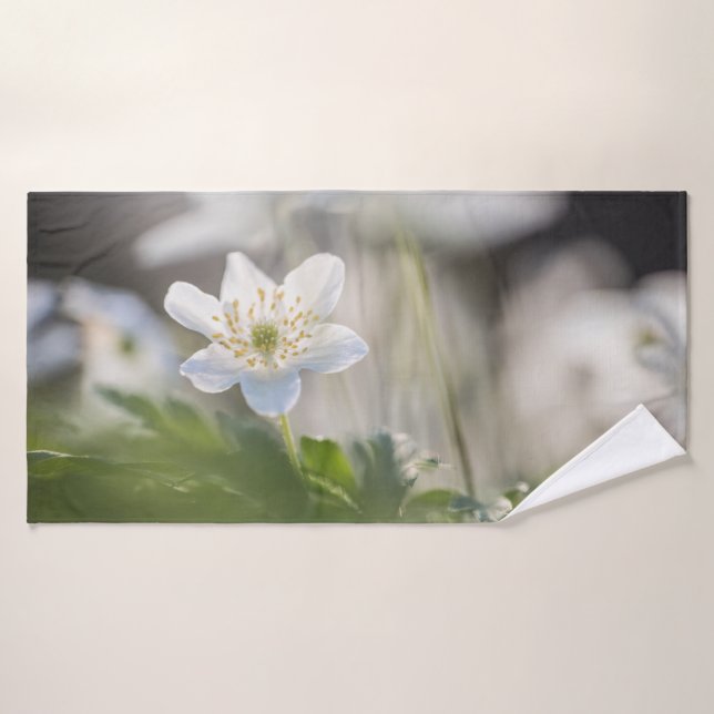 Photo de la nature de la fleur (Serviette de bain)