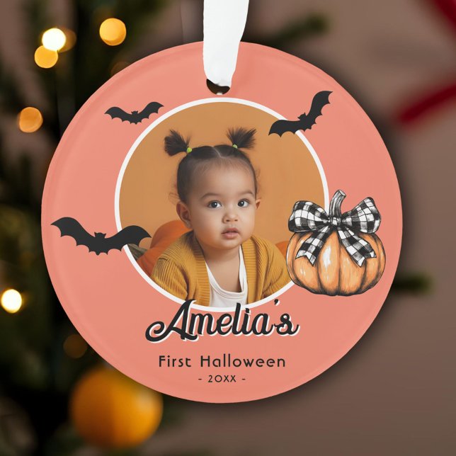 Photo de la première Halloween de bébé citrouilles (Créateur téléchargé)