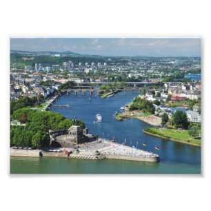 Photo de l'angle allemand à Coblence