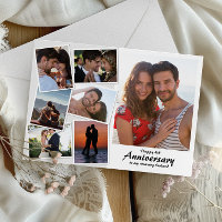 Photo de l'anniversaire du mariage | Carte de coll