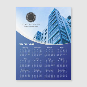 Photo de l'entreprise et logo 2024 Calendrier Cart