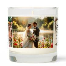 Photo de mariage floral élégant