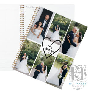 Photo de mariage moderne élégant personnalisé 