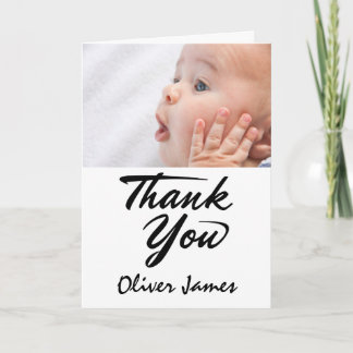 Photo de Merci de Baby shower personnalisé