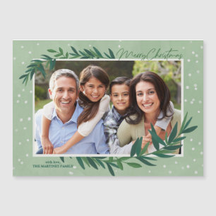 Photo de Noël Carte magnétique de la végétation bo