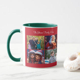 Photo de Noël Cute Famille Café Mug