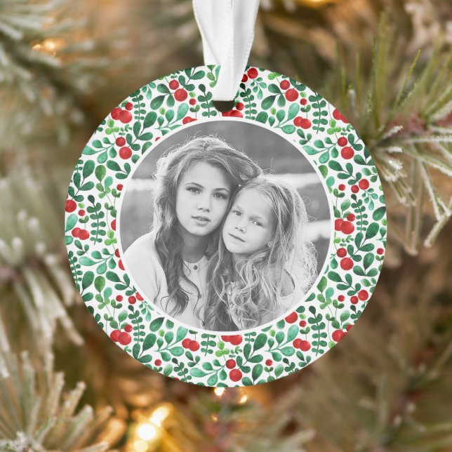 Photo de Noël de Noël de Fête des baies fraîches (Arbre)