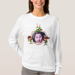 Photo de Noël et T-shirt faits sur commande des