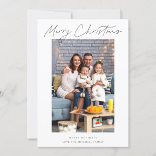 Photo de Noël Joyeux moderne et élégant
