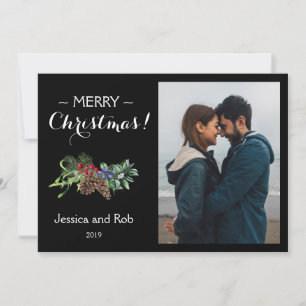 Photo de Noël noire frappante