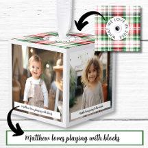 Photo de Noël personnalisée Aimer Citation Ferme