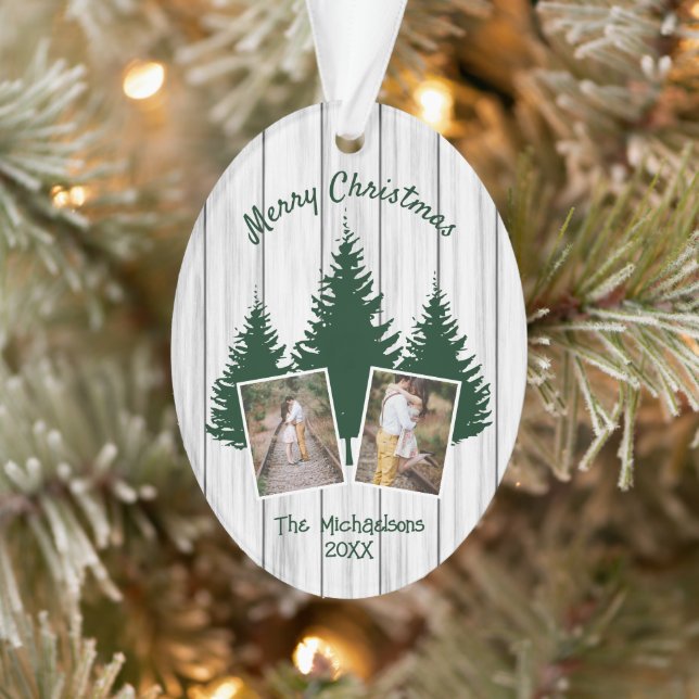Photo de Noël Rustique Woodland (Arbre)