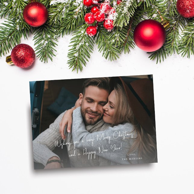 Photo de note de Noël ou de vacances écrite à la m (Créateur téléchargé)