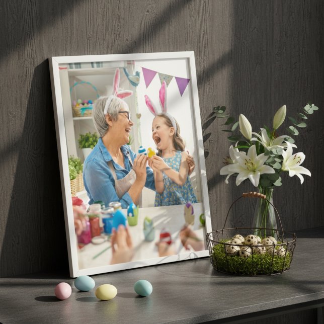Photo de Pâques 8 po x 10 po Impression Satin Prem (Professional quality tailored to your walls.)