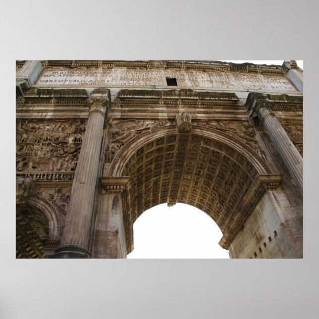 PHOTO de Rome antique : Forum romain POSTER (Devant)