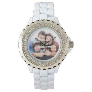 Photo de sa famille sur une montre