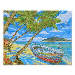 photo de scène tropicale