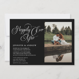 Photo de script simple Faire-part de mariage de