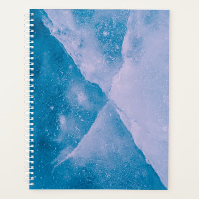 Photo de surface de glace de l'art Abstrait (Devant)