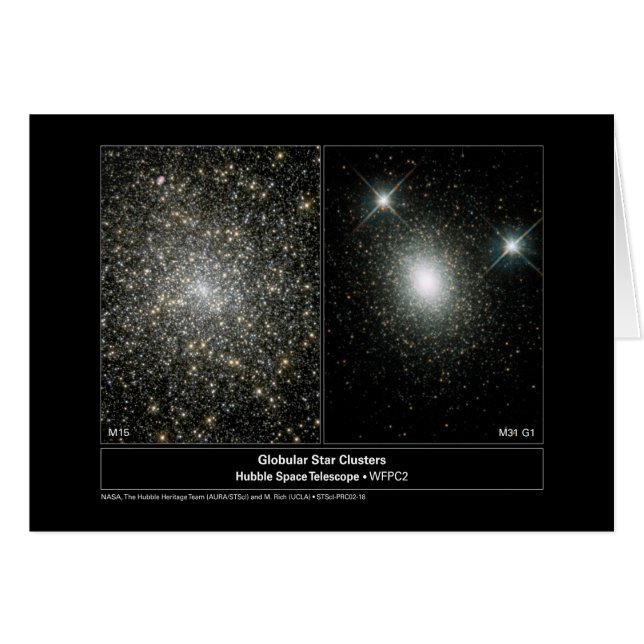 Photo de télescope de Hubble de groupes d'étoile (Devant horizontal)