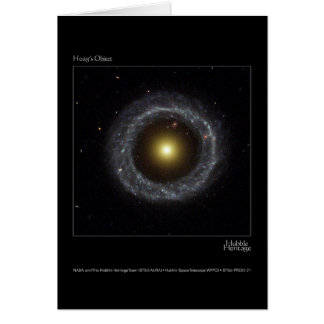 Photo de télescope de Hubble de l'objet de Hoag