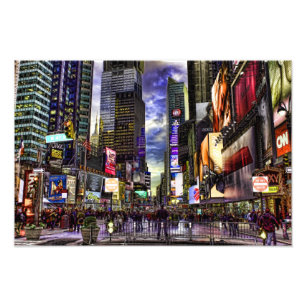 Photo de Times Square dans HDR