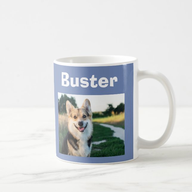 Photo de votre animal de compagnie sur une Mug (Droite)