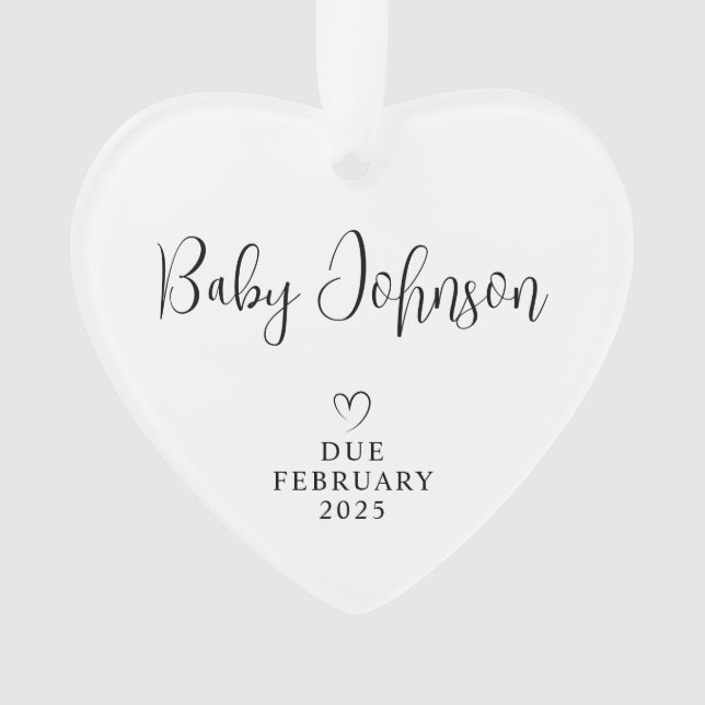 Photo des futurs parents Bébé attendu 2025 (devant)