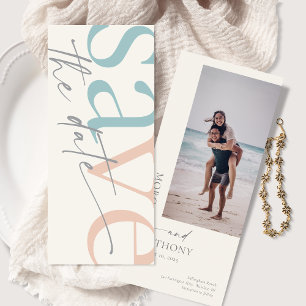 Photo Destination Plage Enregistrer La Date