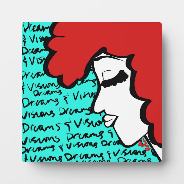 Photo Dreams & Visions Plaque with Easel (Devant)