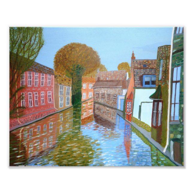 Photo du canal de Brugge (Devant)